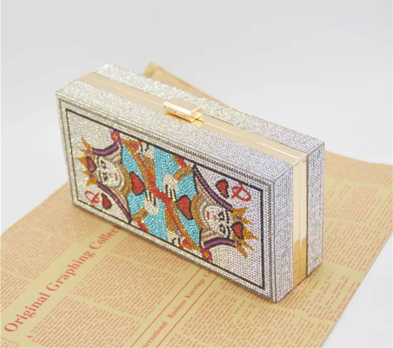 Queen shuffle purse