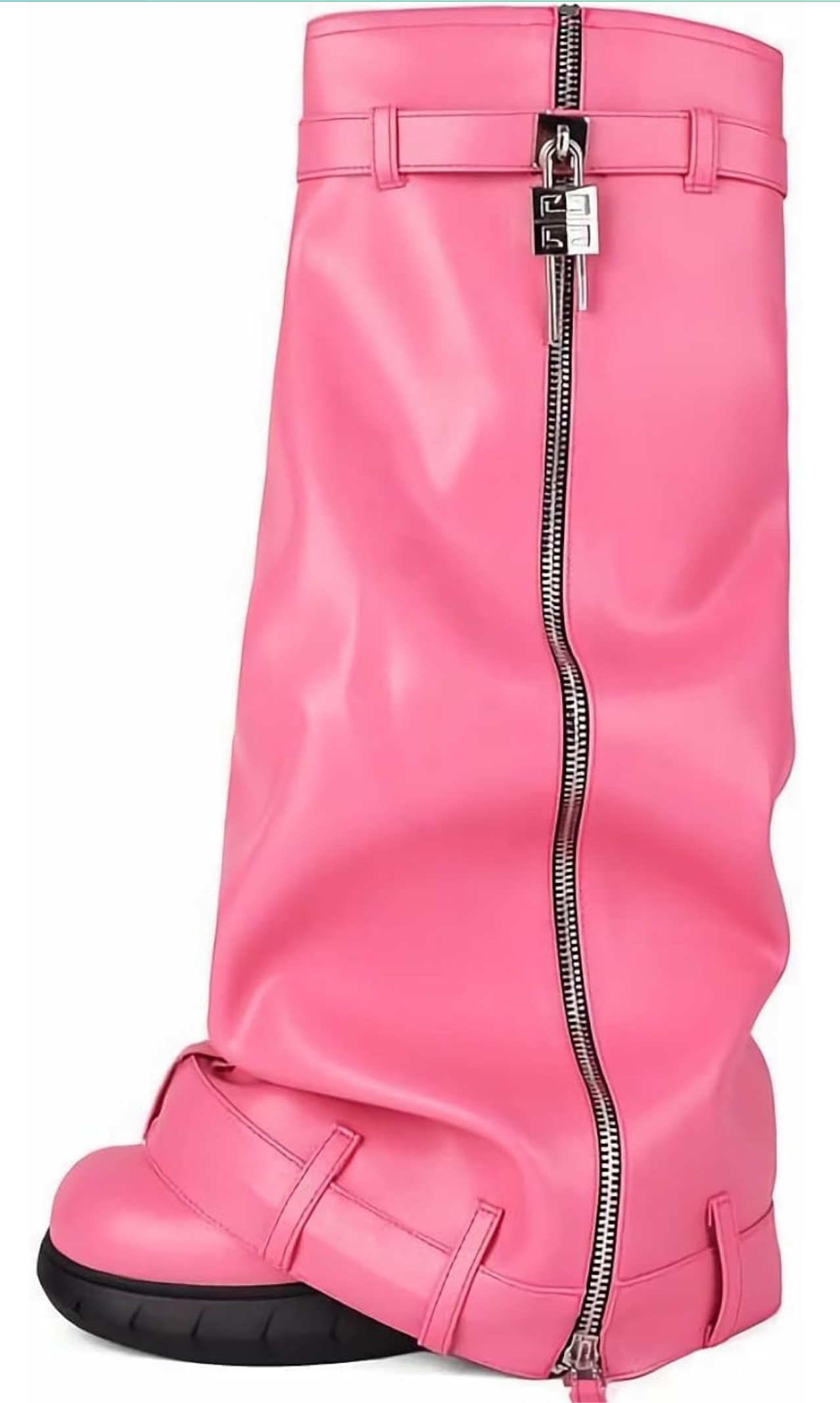 Platform Knee high booties