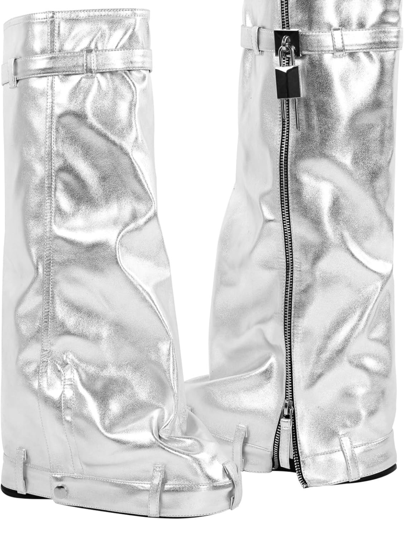 Platform Knee high booties