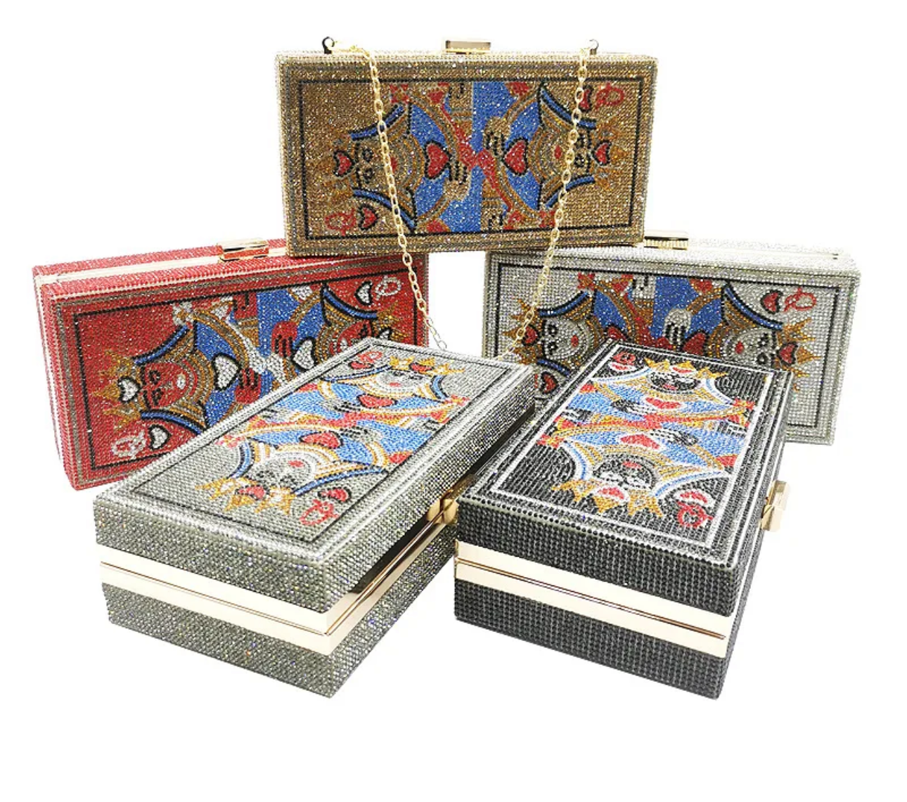 Queen shuffle purse