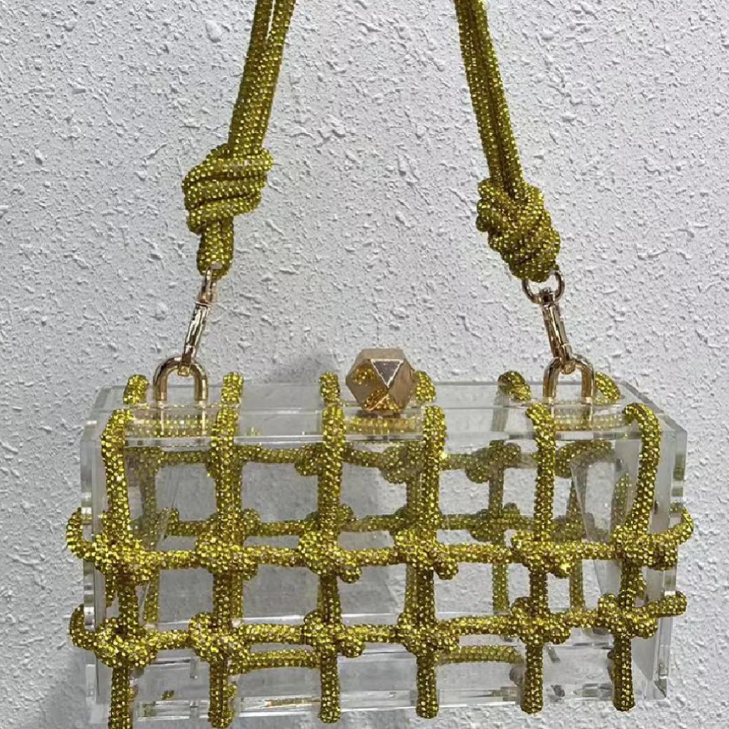 Diamond mami clutch