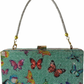 Butterfly diamond clutch