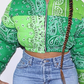 Bandana Puffer Coat
