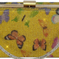 Butterfly diamond clutch