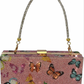 Butterfly diamond clutch