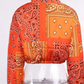 Bandana Puffer Coat