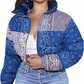 Bandana Puffer Coat